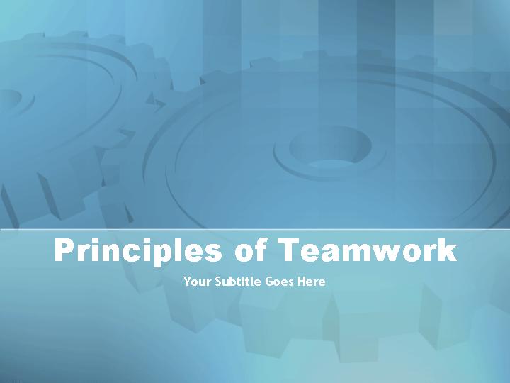 principles of teamwork ppt模板