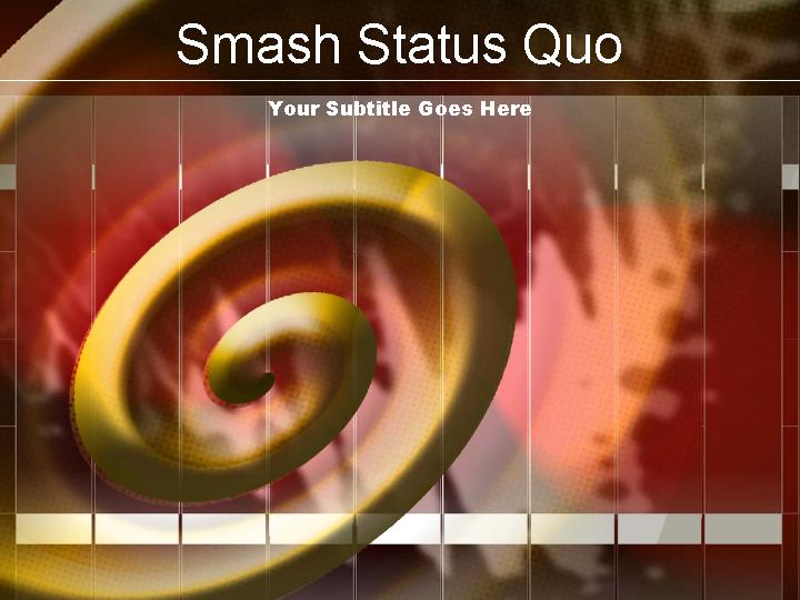 smash status quo ppt模板