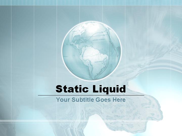 static liquid ppt模板