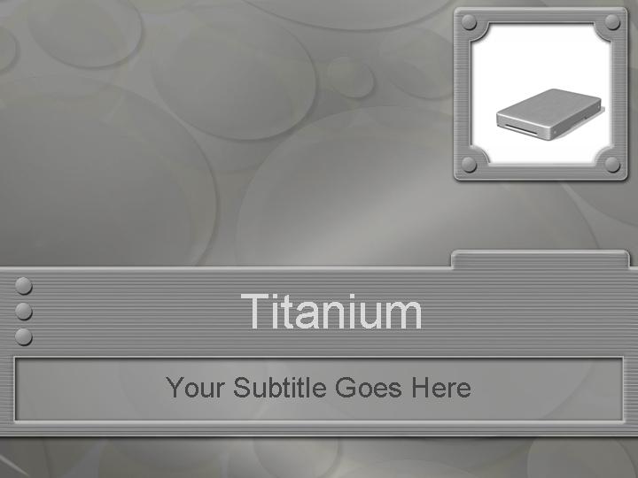 titanium ppt模板