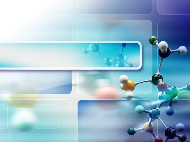 适合老师及医疗卫生系统使用的物理分子结构ppt模板