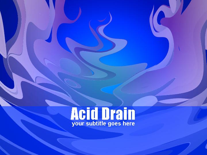 Acid DrianPPT模板