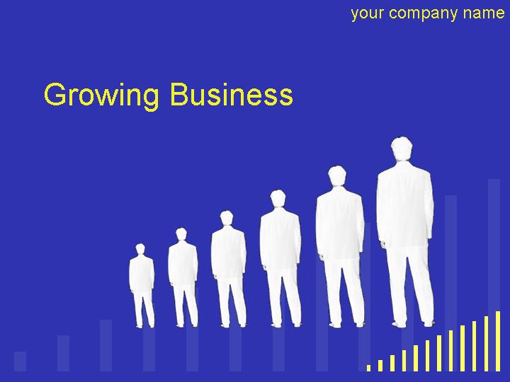 Growing businessPPT模板