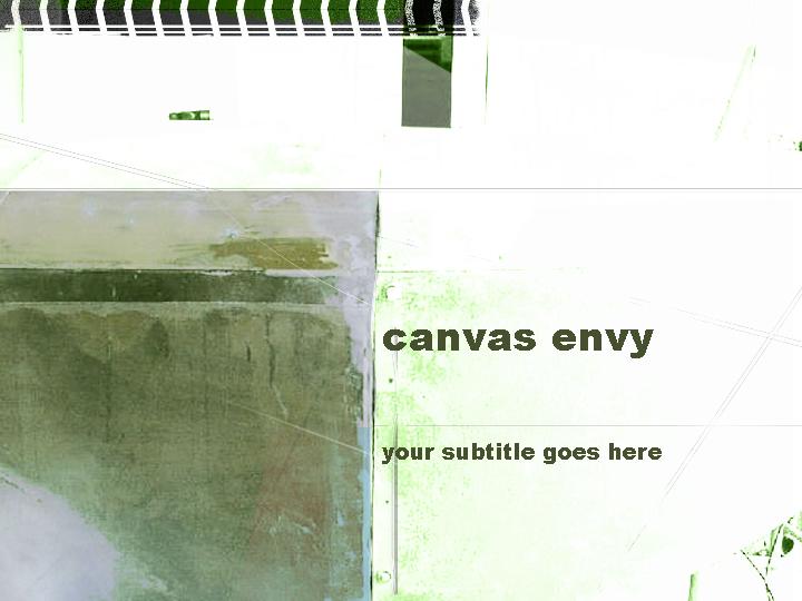 canvas envy ppt模板