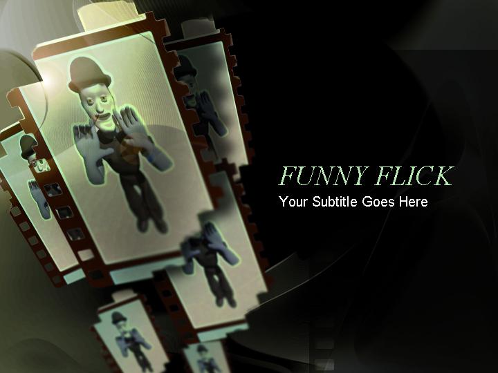 funny flick ppt模板