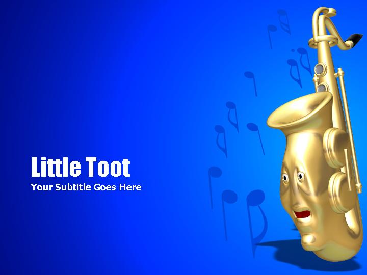 little toot ppt模板