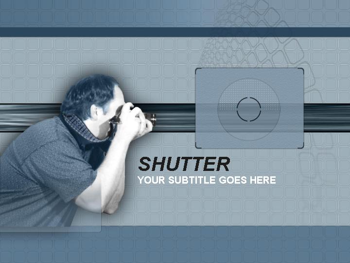 shutter ppt模板