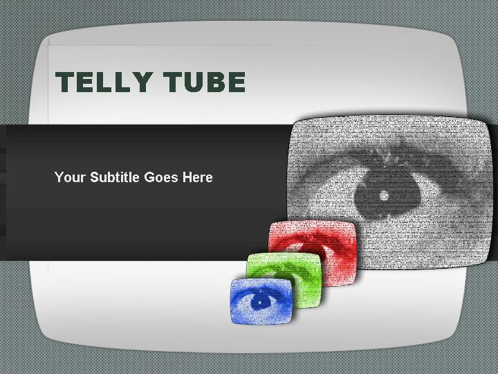 telly tube ppt模板