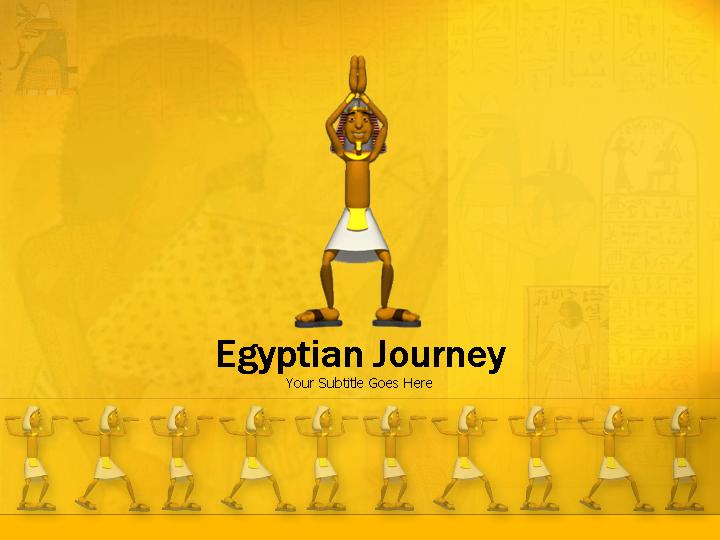 egyptian journey ppt模板