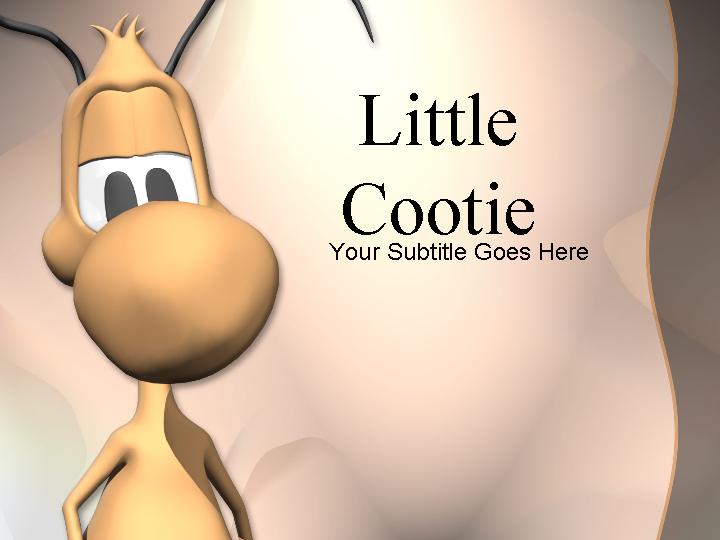 little cootie ppt模板