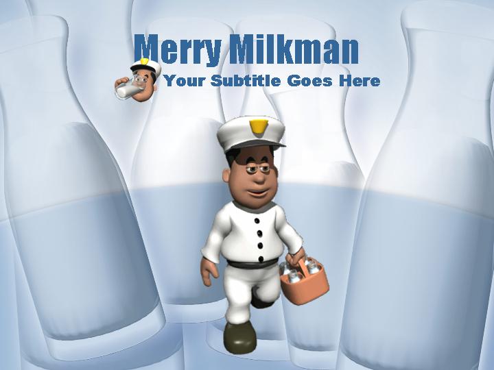 merry milkman ppt模板