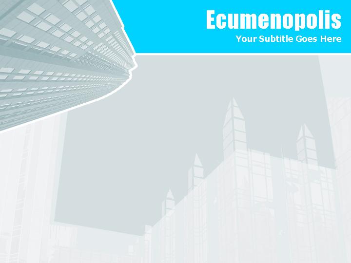 ecumenopolis ppt模板