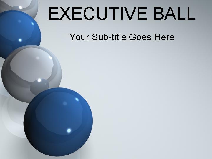 executive ball ppt模板