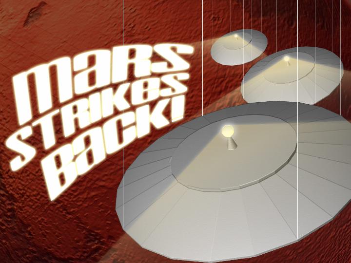 mars strikes back ppt模板