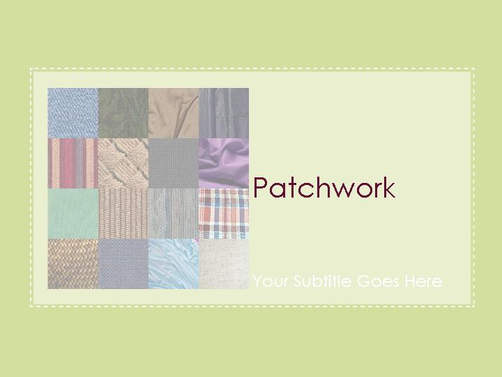 patchwork ppt模板