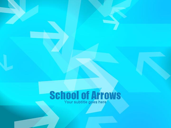 school of arrows ppt模板