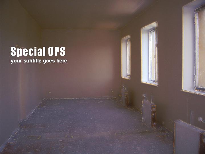 special ops ppt模板