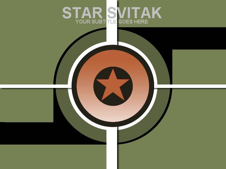 star svitak ppt模板