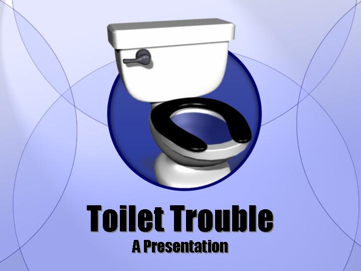 toilet trouble ppt模板