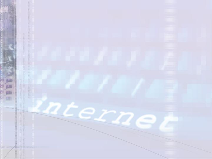 Internet紫色印象PPT模板