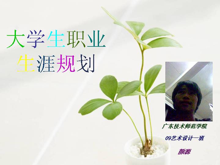 职业规划PPT模板免费下载