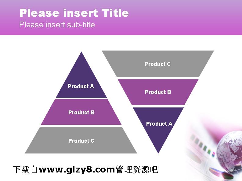 产品结构PPT图表素材