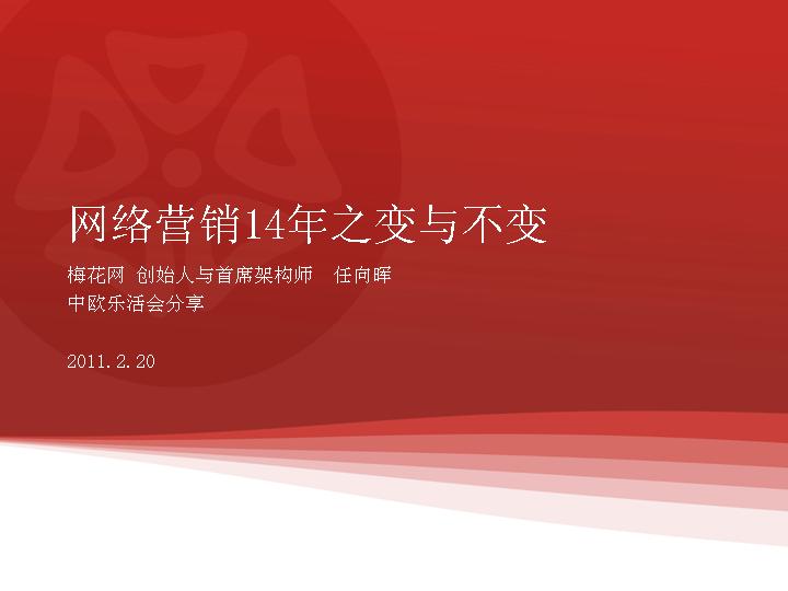 网络营销PPT模板下载