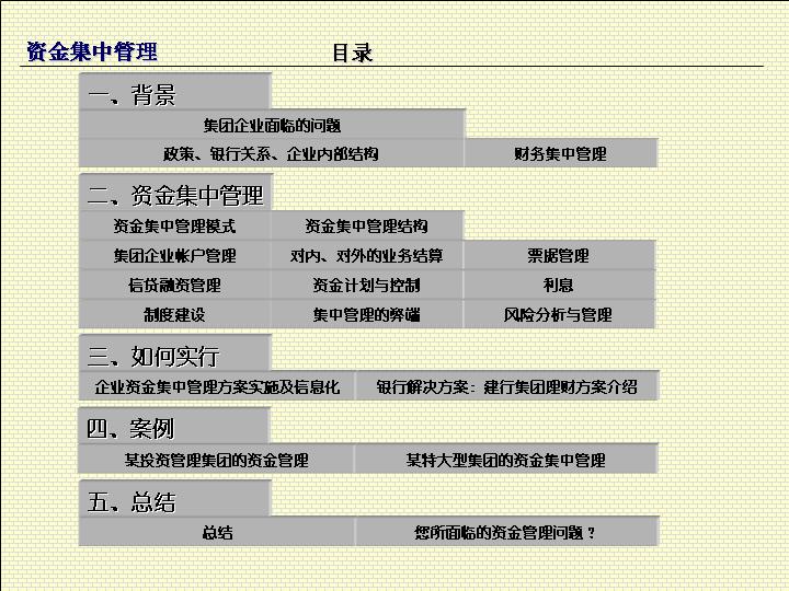 资金集中管理PPT