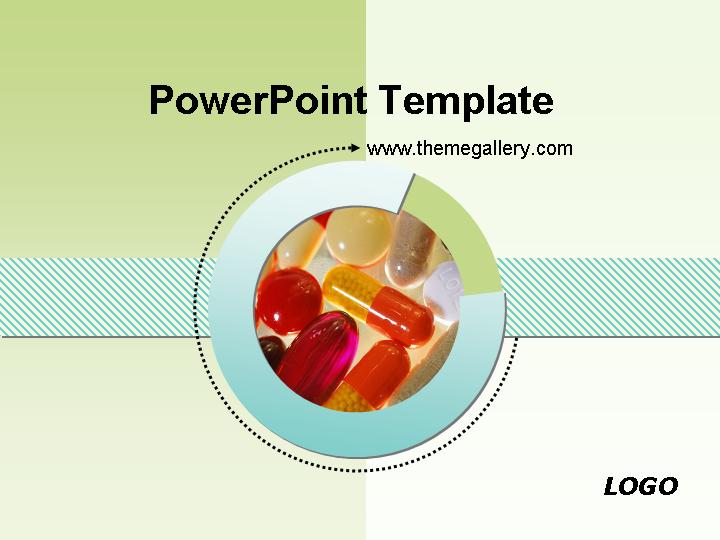 胶囊医学主题PPT模板