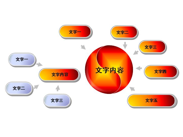 精******聚合关系PPT素材下载