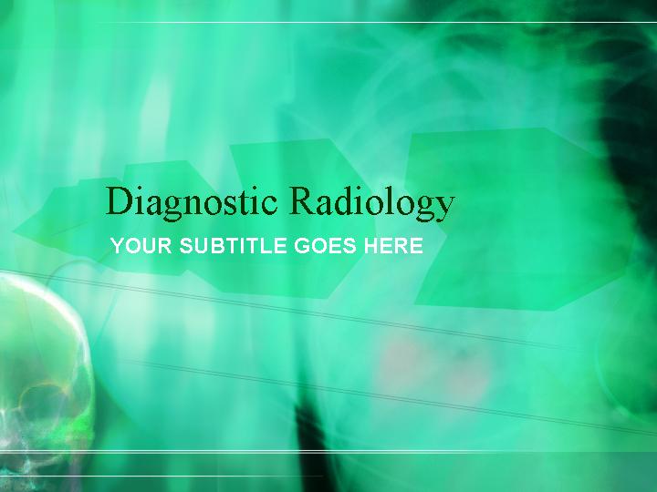 diagnostic radiologyPPT模板