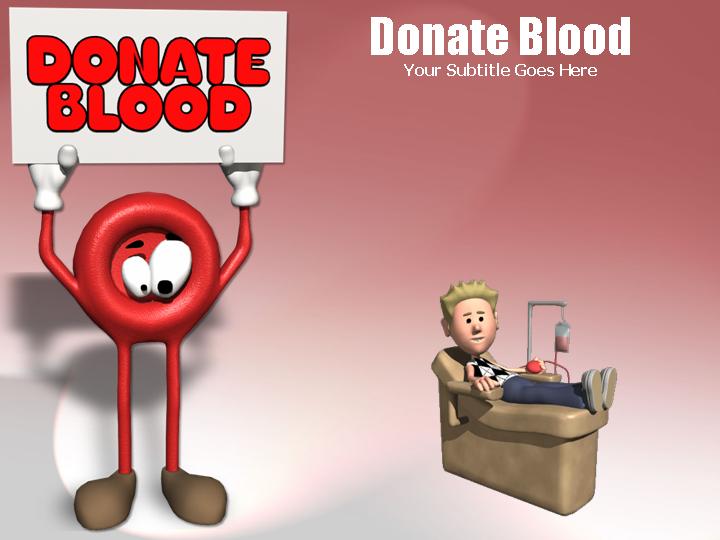 donate bloodPPT模板