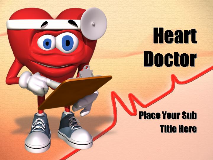 heart doctorPPT模板