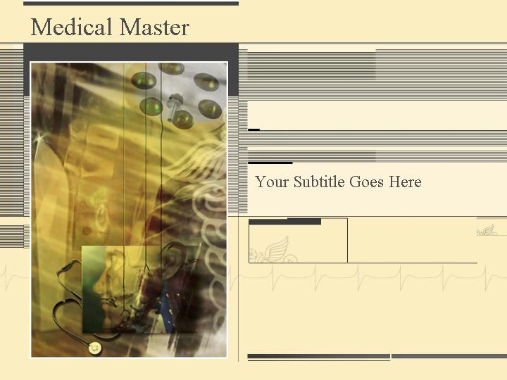 medical masterPPT模板