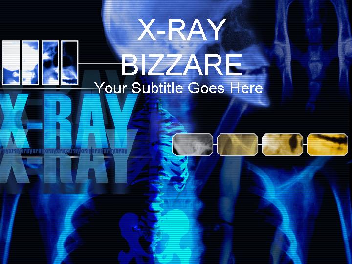 xray bizarrePPT模板