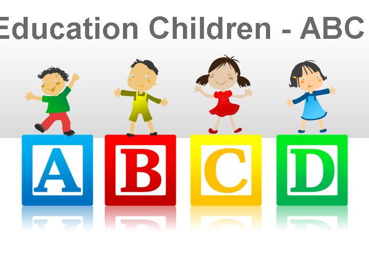幼儿学英语PPT模板