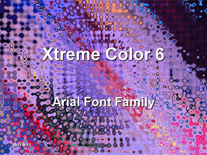 Xtreme Color2 PPT模板