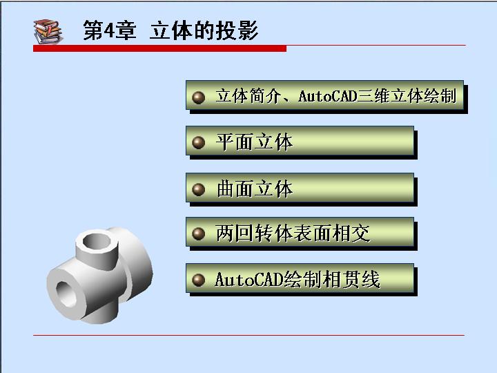 立体的投影PPT课件板