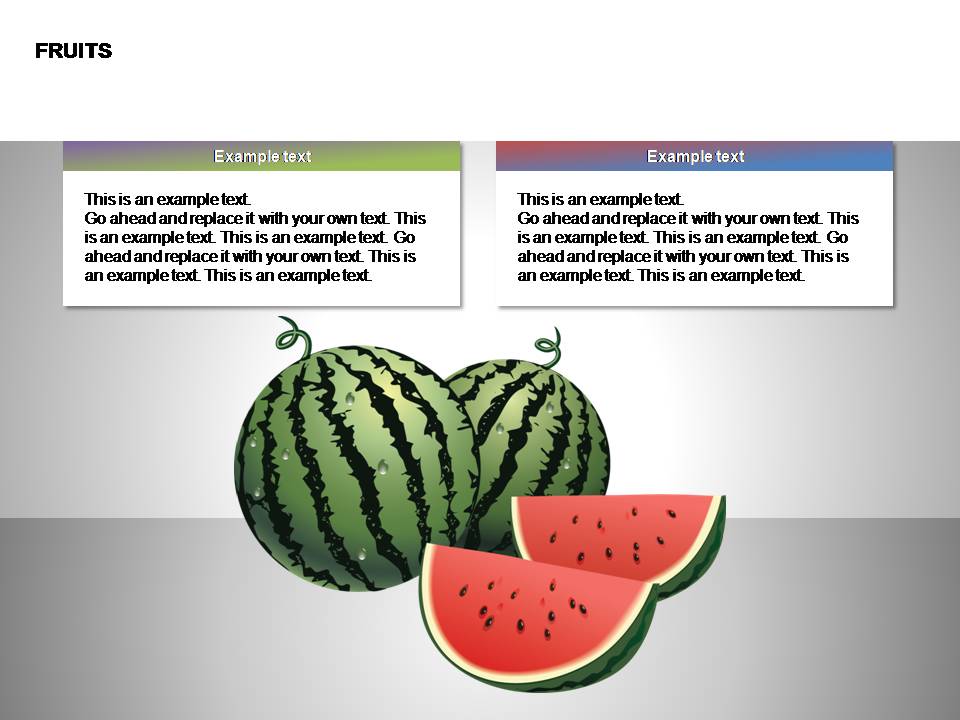 水果PPT图表素材大全