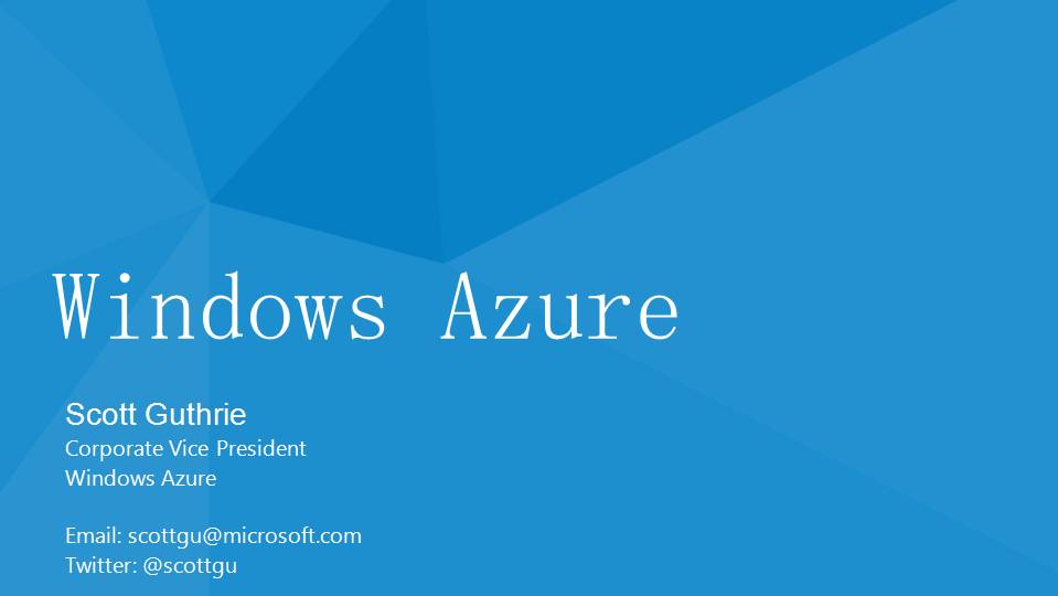 Windows8风格微软官方PPT模板