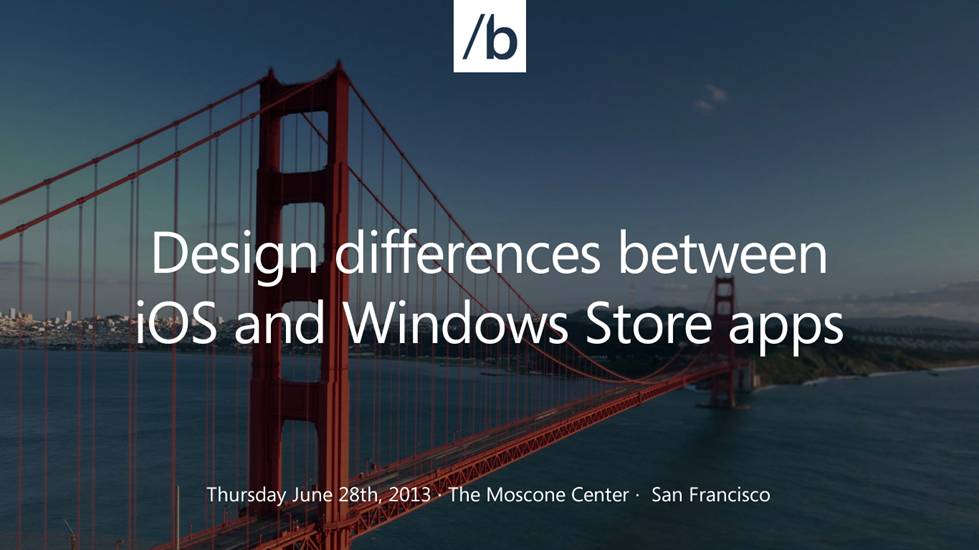 iOS和Windows商店应用程序之间的设计差异微软官方PPT作品
