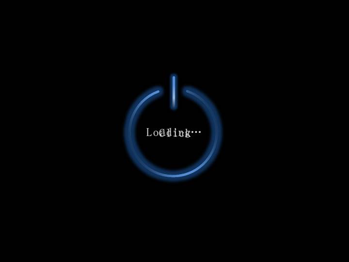 Loading加载等待动态界面PPT模板