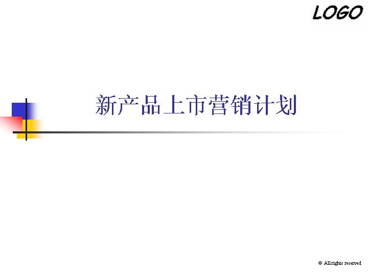 新产品上市营销计划商务管理PPT模板