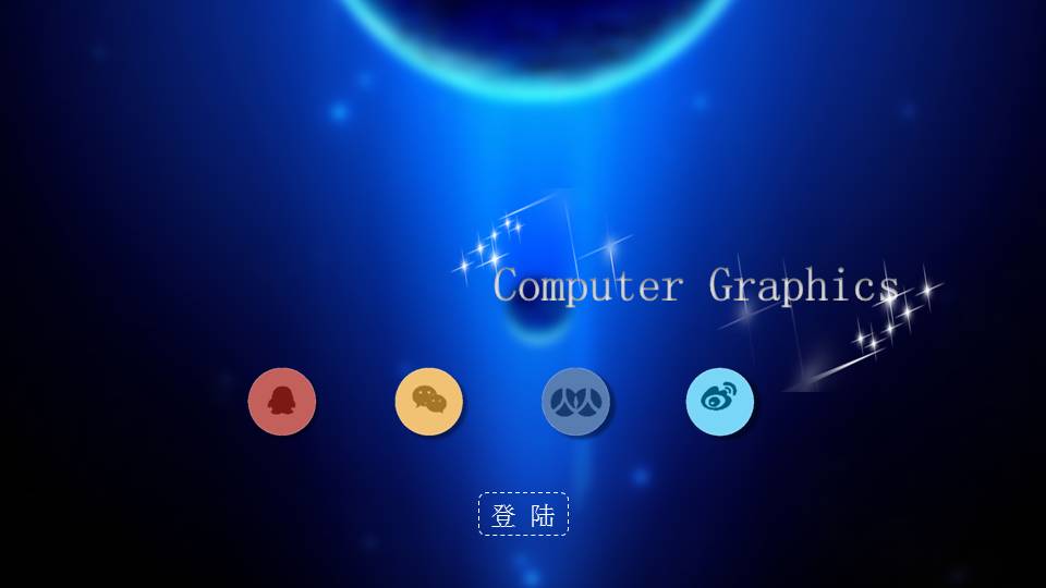 CG技术制作菜单动态响应式交互PPT模板