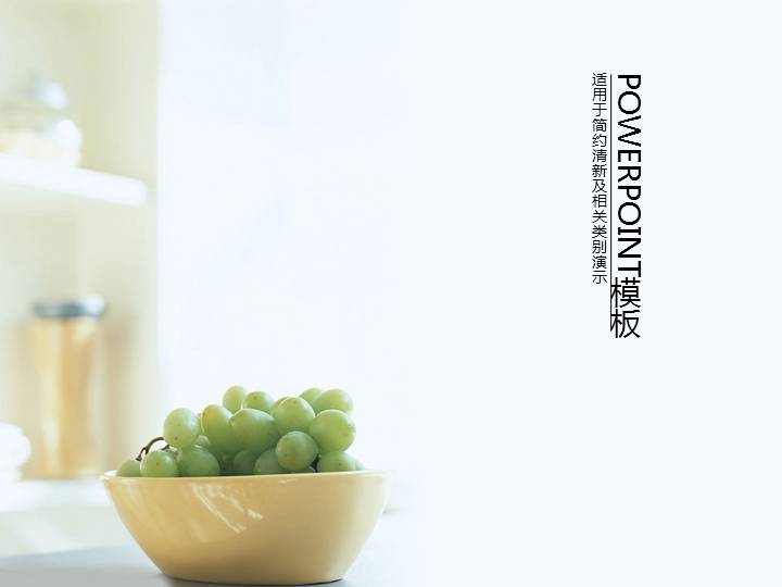 个性简洁精美的装修PPT模板