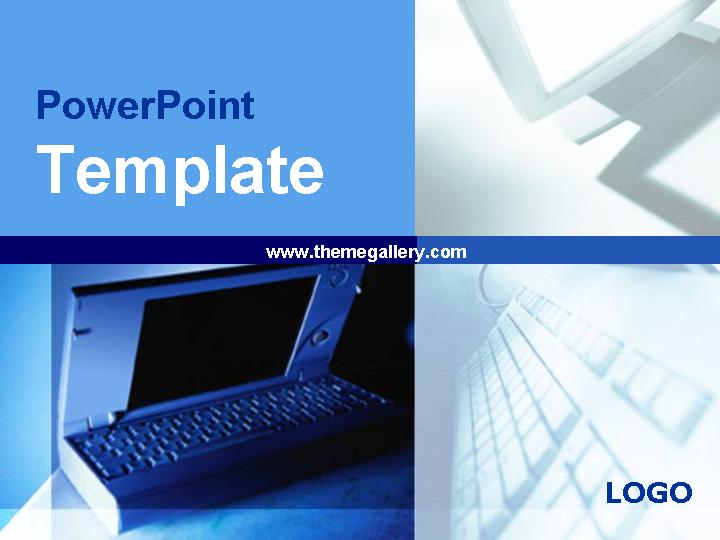 computer diagram v2 PPT模板