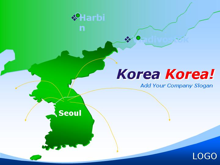 Korea Korea! PPT模板