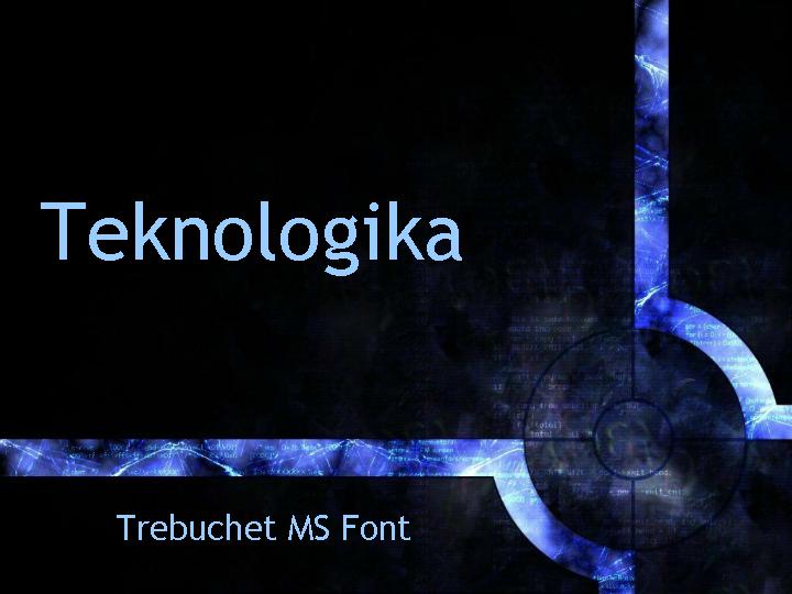 TeknologikaPPT模板