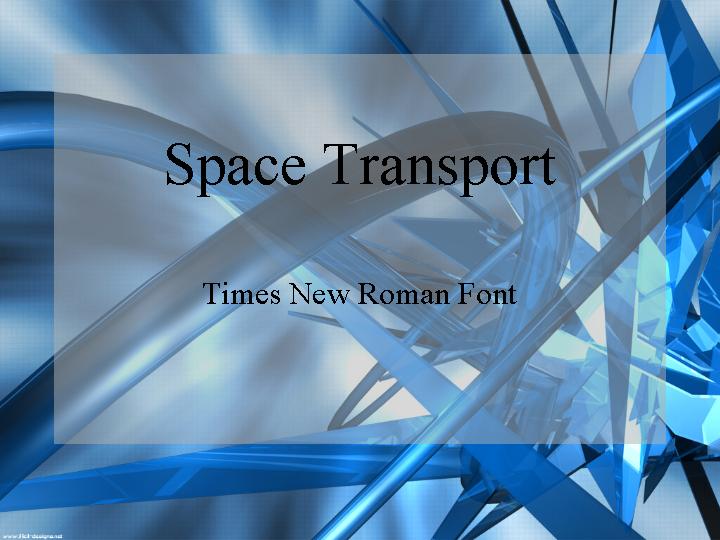 空间传送Space TransportPPT模板