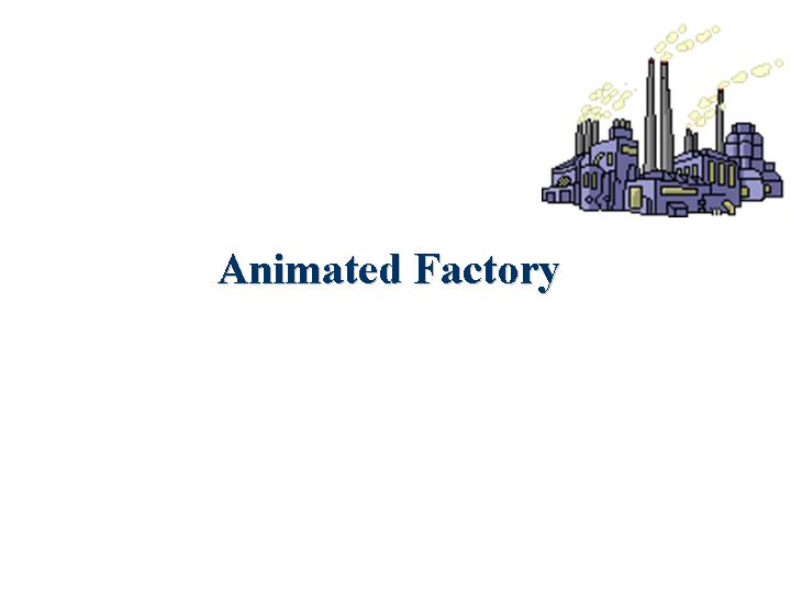 工厂Animated Factory PPT模板